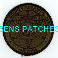 ARIZONA,A,PINAL COUNTY SHERIFF SUBDUED 4